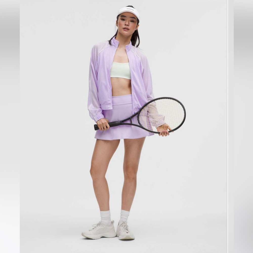 NWT Lululemon Lightweight High-Rise Tennis Skirt / Lavender Frost